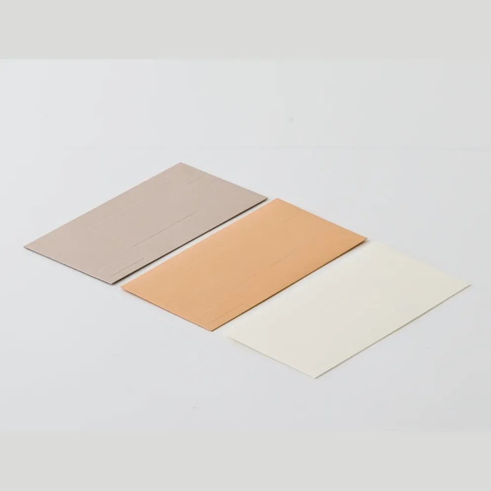 Sikigu Emboss Envelope Set – Textured Letter & Envelope Pack (3 Sheets)