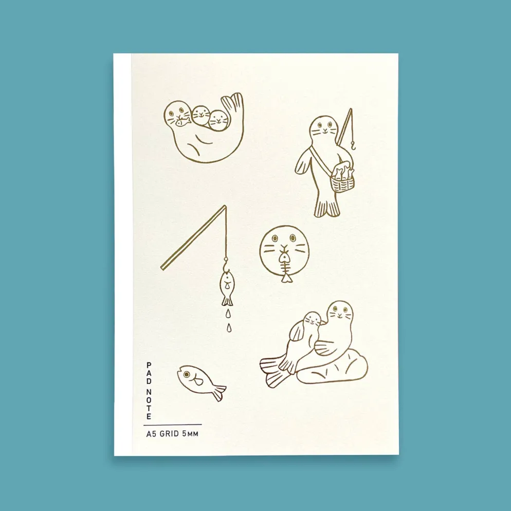 Sikigu Pad Note “DEJIMA” Edition – A5 Grid