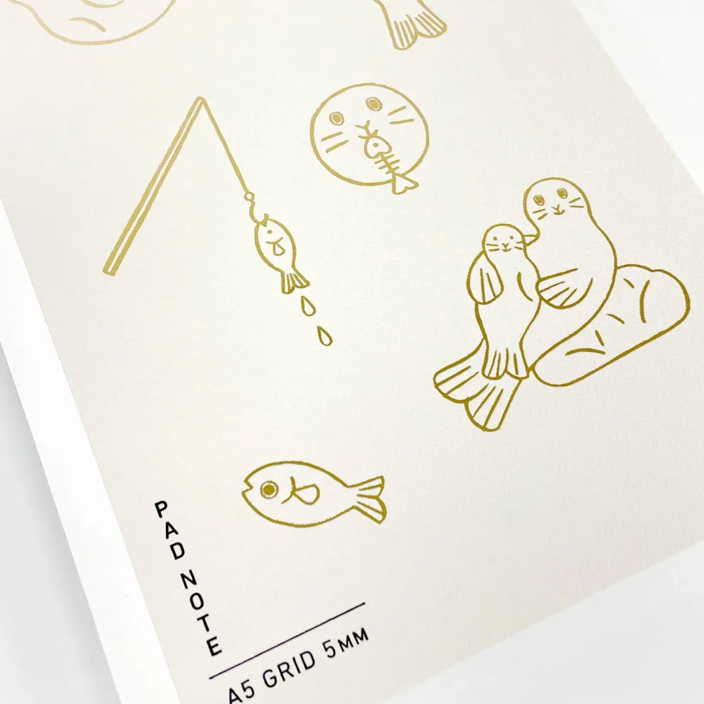 Sikigu Pad Note “DEJIMA” Edition – A5 Grid