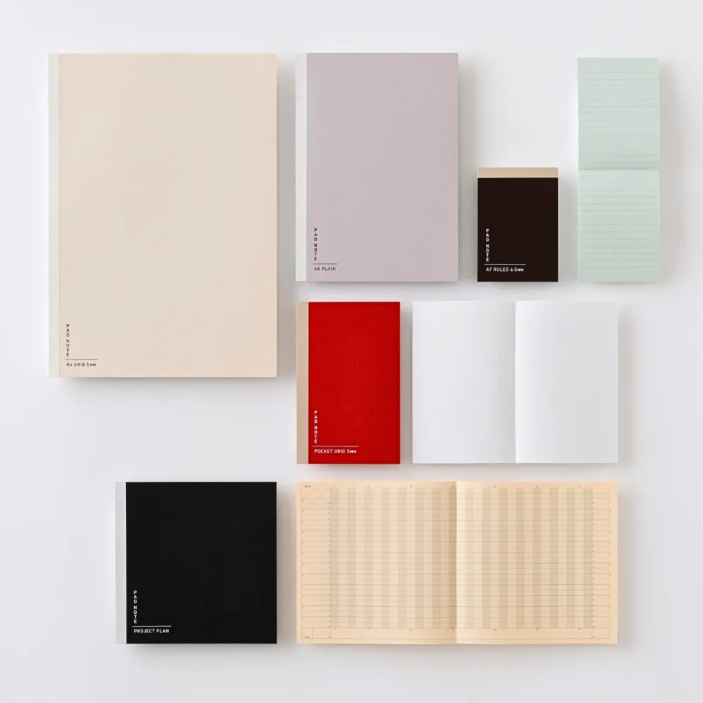 Sikigu Pad Note (Grid, Plain)