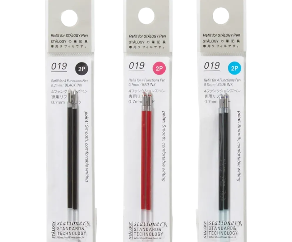 Stalogy 4 Functions Pen Refills (Pack of 2)