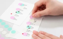 Stalogy Masking Dots - Circular Masking Tape Patches (20mm)