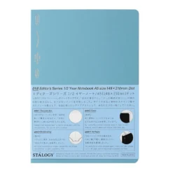Stalogy 1/2 Year Notebook A5 (Dot Grid Paper)
