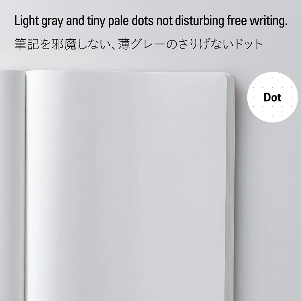Stalogy 1/2 Year Notebook A5 (Dot Grid Paper)
