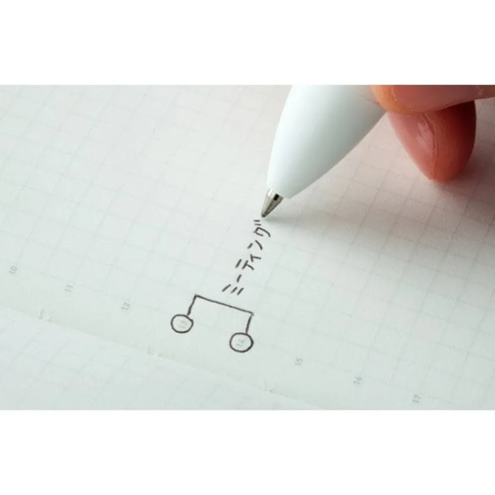 Stalogy 1/2 Year Notebook A5 (Grid Paper)