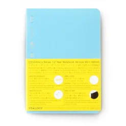 Stalogy 1/2 Year Notebook A6 (Grid Paper)