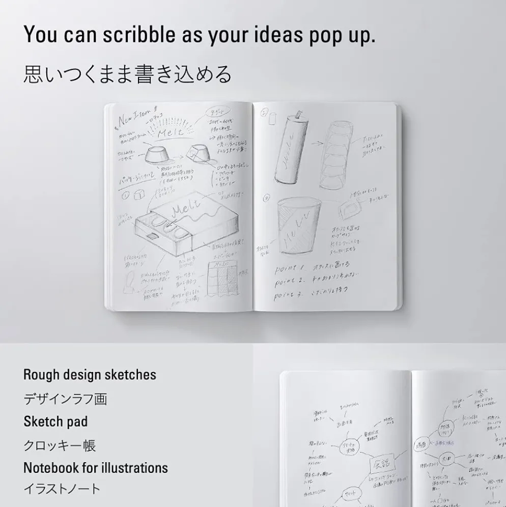 Stalogy 1/2 Year Notebook A5 (Plain Paper)