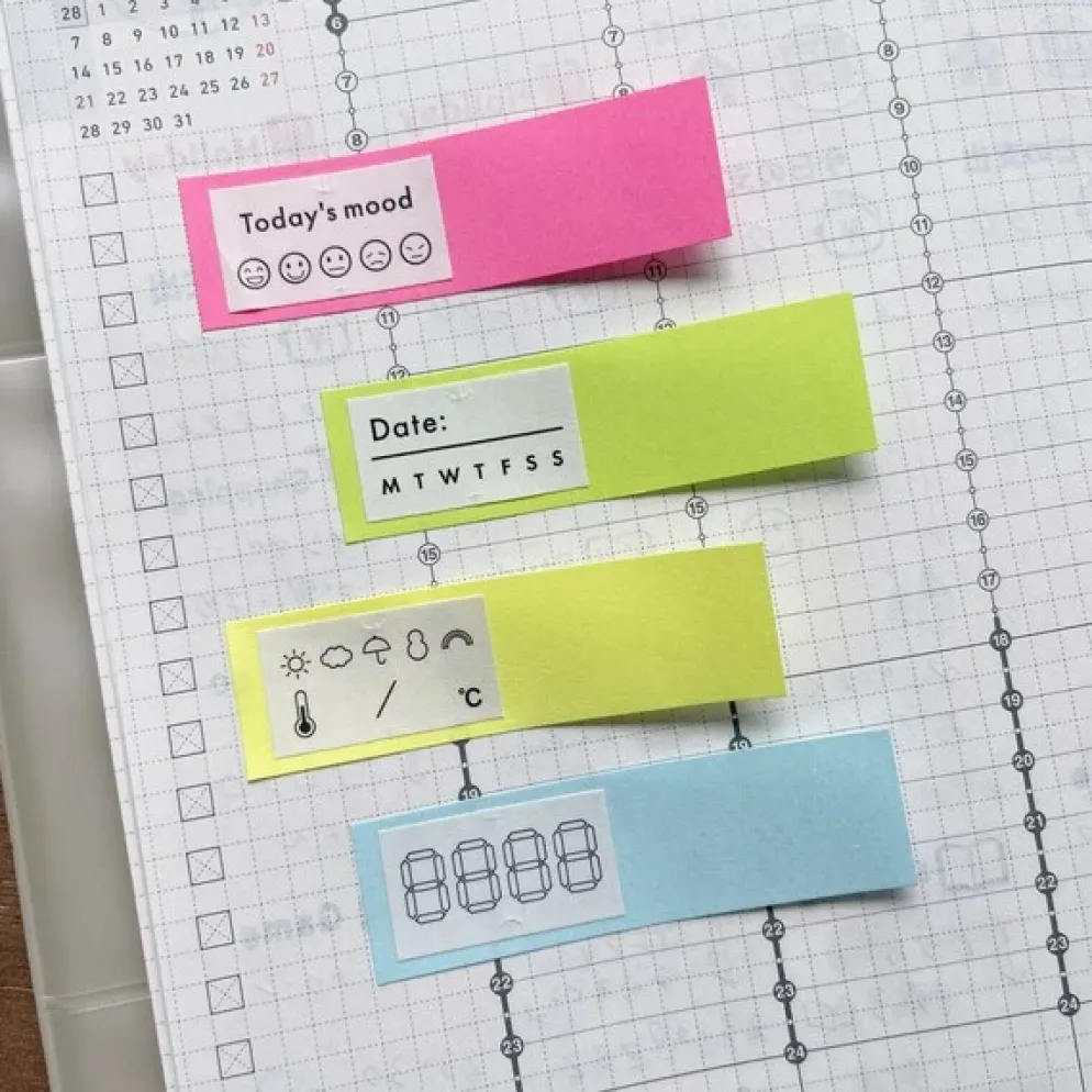 Stamp Marche Label Sticker Tape
