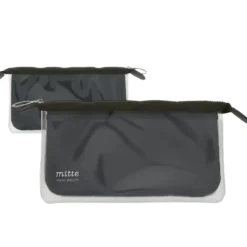 Sun-Star Clear Pouch Mitte Flat Light - Black