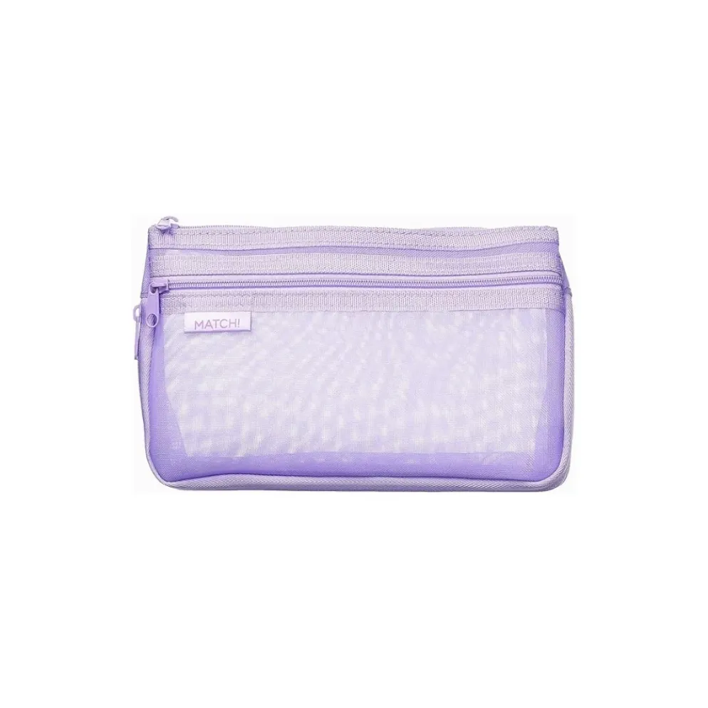 Sun-Star MATCH Expandable Mesh Pencil Case