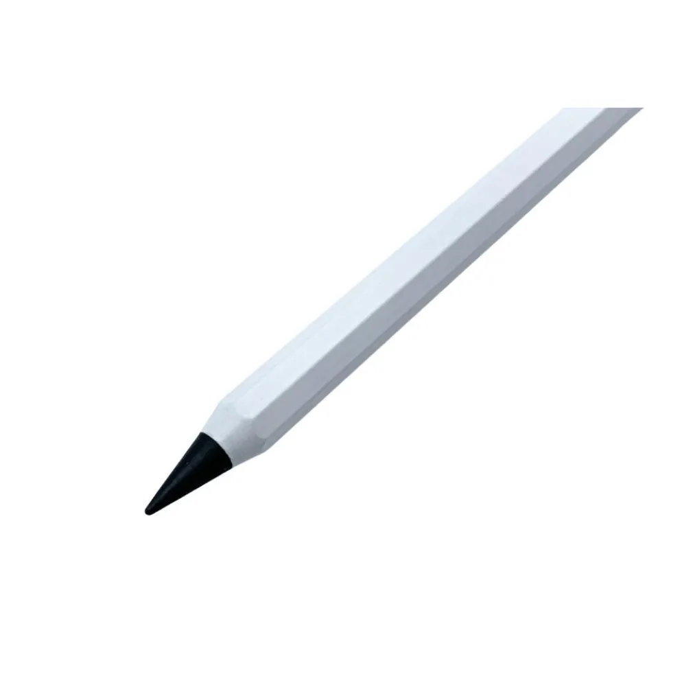 Sun-Star Metacil White Metal Pencil – Long-Lasting Erasable Graphite-Metal Hybrid