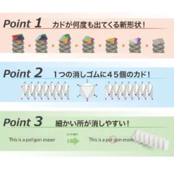 Sun-Star Zig Zag Multi-Angle Eraser