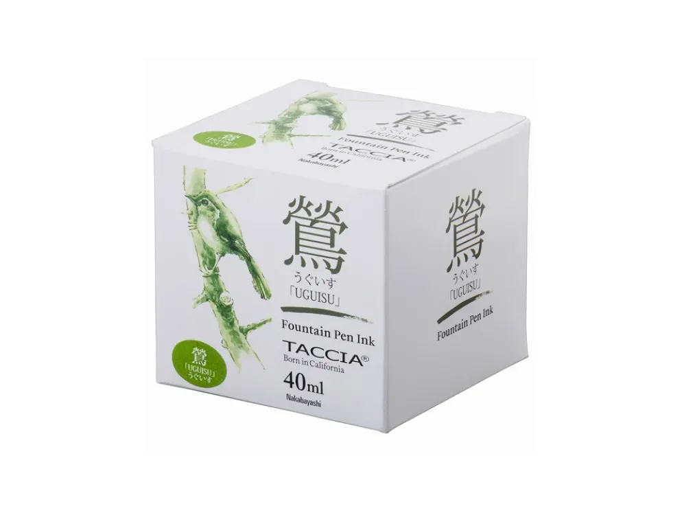 Taccia Sunao-iro Fountain Pen Ink Bottle 40ml - Subtle Colours