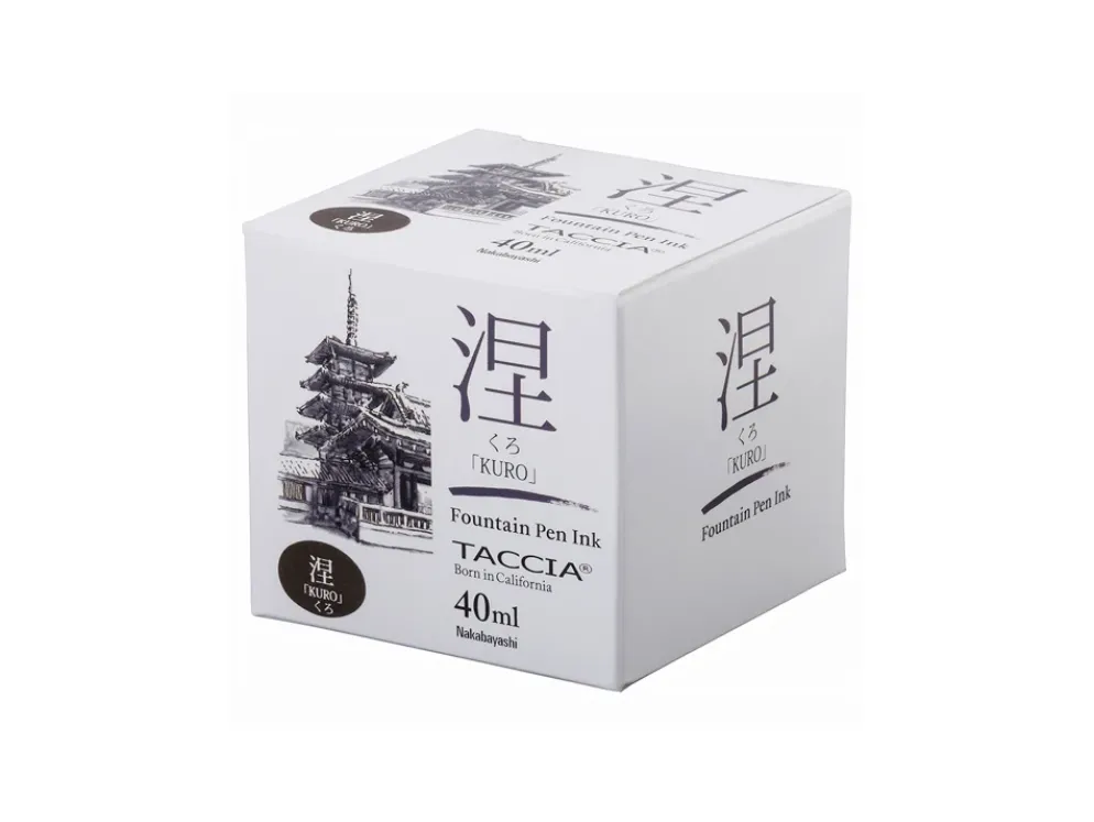 Taccia Sunao-iro Fountain Pen Ink Bottle 40ml - Subtle Colours