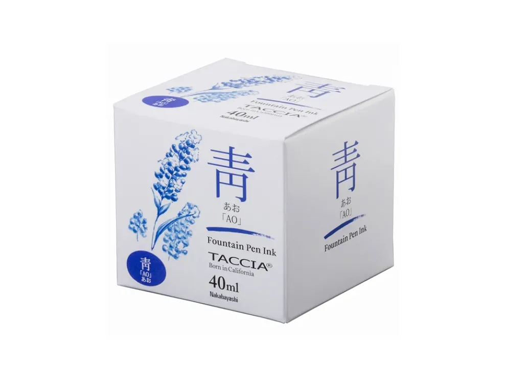 Taccia Sunao-iro Fountain Pen Ink Bottle 40ml - Subtle Colours