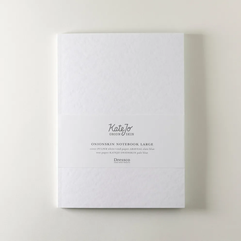 Takeo Dressco Onionskin Notebook Large – KateJo 200-Page