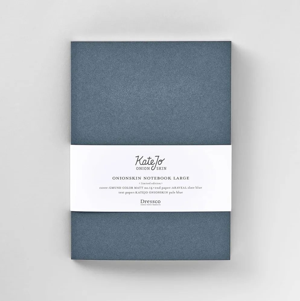 Takeo Dressco Onionskin Notebook Large – KateJo 200-Page
