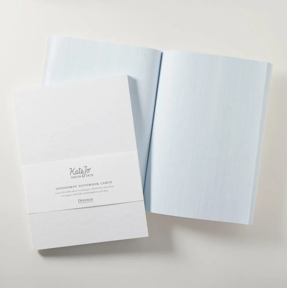 Takeo Dressco Onionskin Notebook Large – KateJo 200-Page