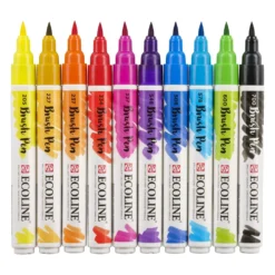 Talens Ecoline Brushpen, Set of 10
