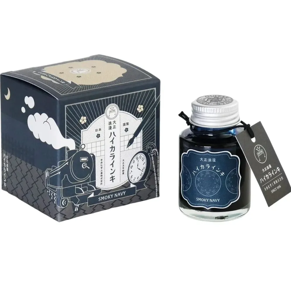 Teranishi Guitar Taisho Roman Haikara Fountain Pen Ink
