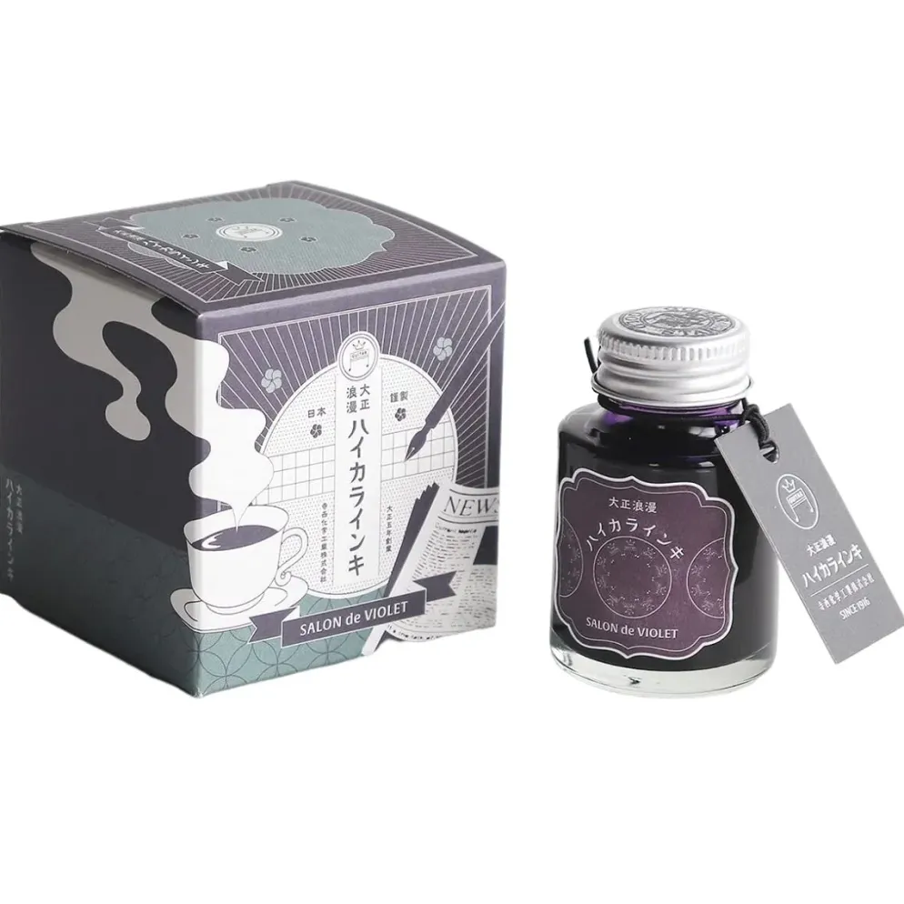 Teranishi Guitar Taisho Roman Haikara Fountain Pen Ink