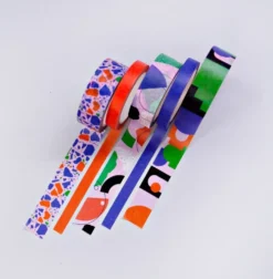 The Completist Primary Cities Washi Tape Set