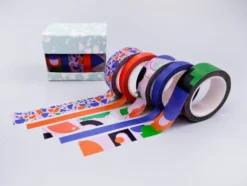 The Completist Primary Cities Washi Tape Set