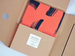 The Completist Burnt Peach Shadow Brush A5 Lay Flat Notebook