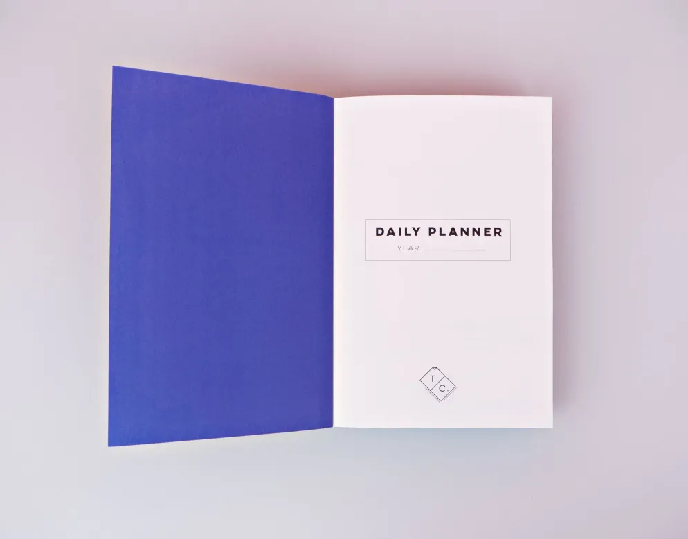 The Completist Florence Undated Daily Planner Book A5