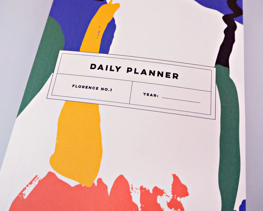 The Completist Florence Undated Daily Planner Book A5