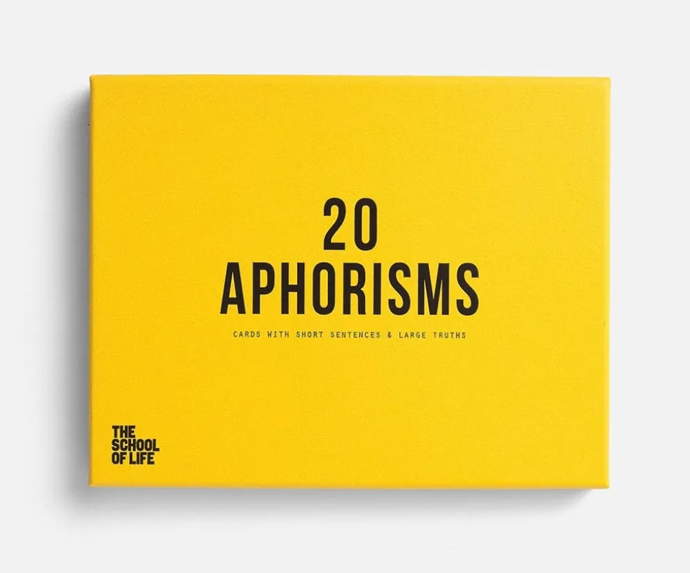 The School of Life 20 Aphorisms