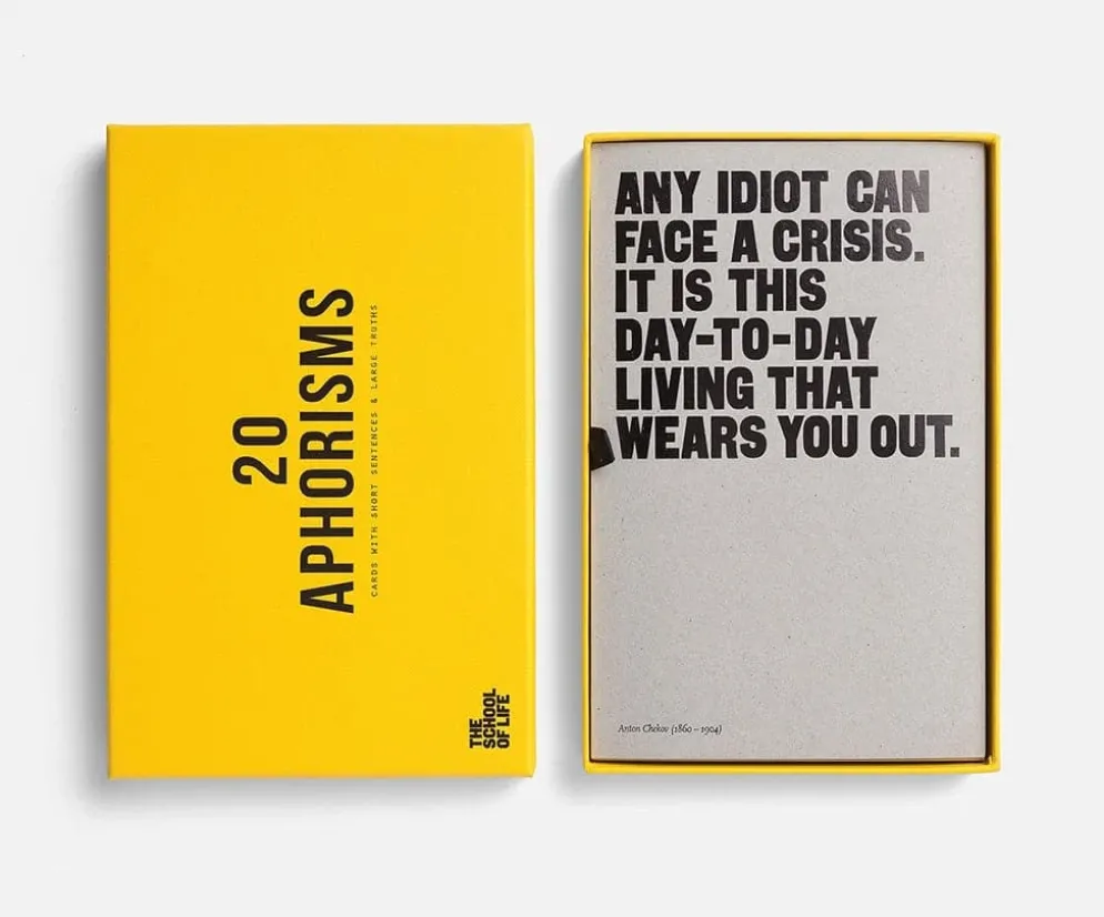The School of Life 20 Aphorisms