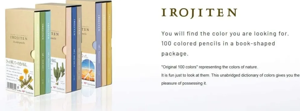 Tombow Irojiten Color Dictionary Colour Pencils - Volume 2