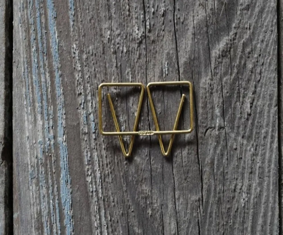 Tools to Live By Brass Clips (Mogul)
