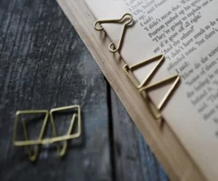 Tools to Live By Brass Clips (Mogul)
