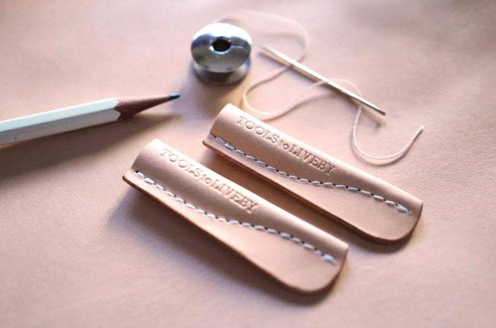 Tools to Live By Leather Pencil Caps