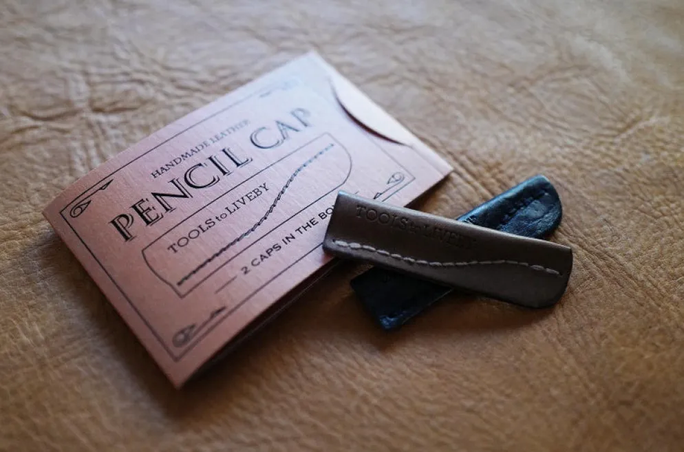 Tools to Live By Leather Pencil Caps