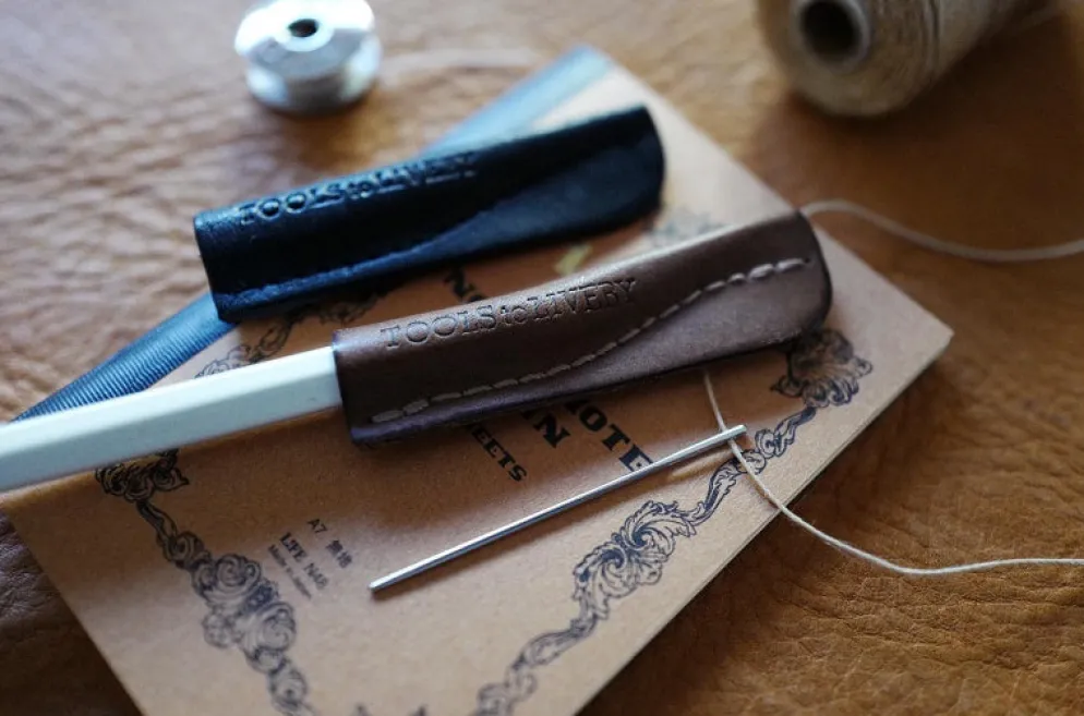 Tools to Live By Leather Pencil Caps