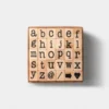 Tools to Live By Lowercase Letters Alphabet Stamp Set