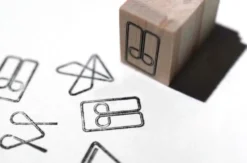 Tools to Live By Paper Clip Stamp