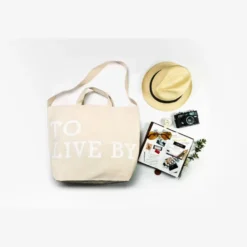 Tools To Live By Tote Bag [Biege]