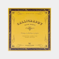 Tools To Live By Calligraphy Practice Notebook — Chancery Cursive