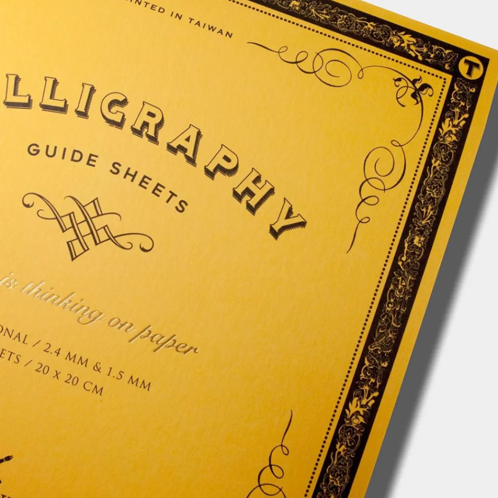 Tools To Live By Calligraphy Practice Notebook — Chancery Cursive