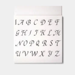 Tools To Live By Calligraphy Practice Notebook — Chancery Cursive