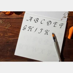 Tools To Live By Calligraphy Practice Notebook — Chancery Cursive