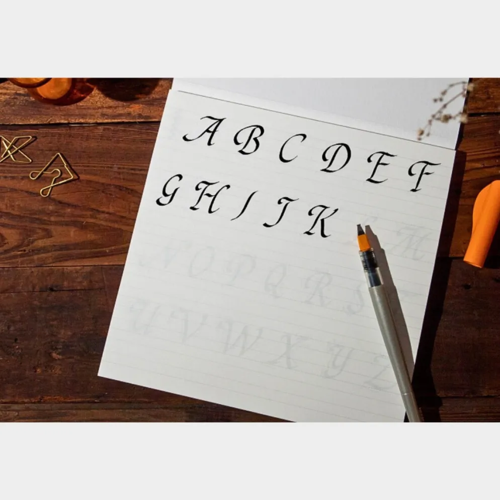 Tools To Live By Calligraphy Practice Notebook — Chancery Cursive