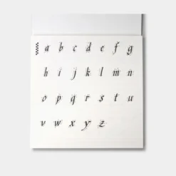 Tools To Live By Calligraphy Practice Notebook — Chancery Cursive