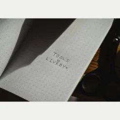 Tools To Live By Letterpress Machine Dot Notebook