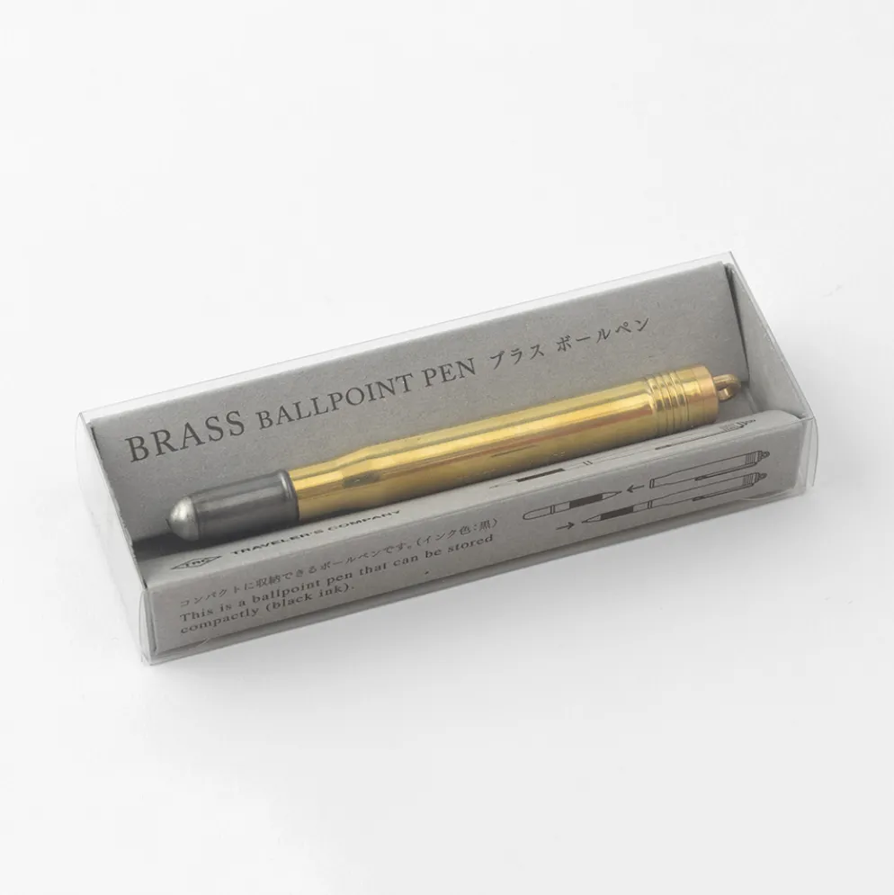 Traveler's Company Brass Ballpoint Pen