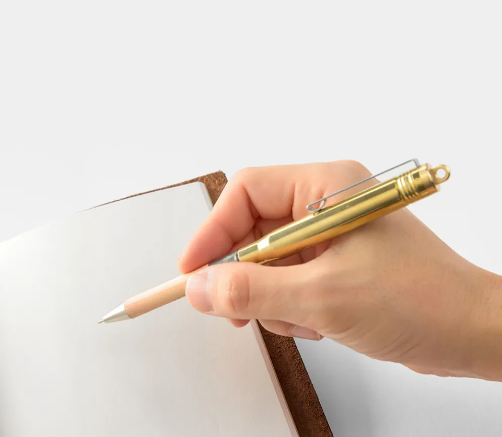 Traveler's Company Brass Ballpoint Pen